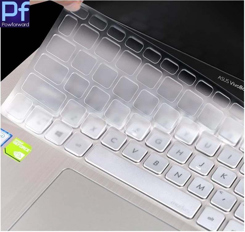 for ASUS VivoBook flip S14 TP412UA TP412 Vivo Book 14 X420 X420U X420UA 14 Laptop Notebook Keyboard Protector Cover Skin-fadegreen