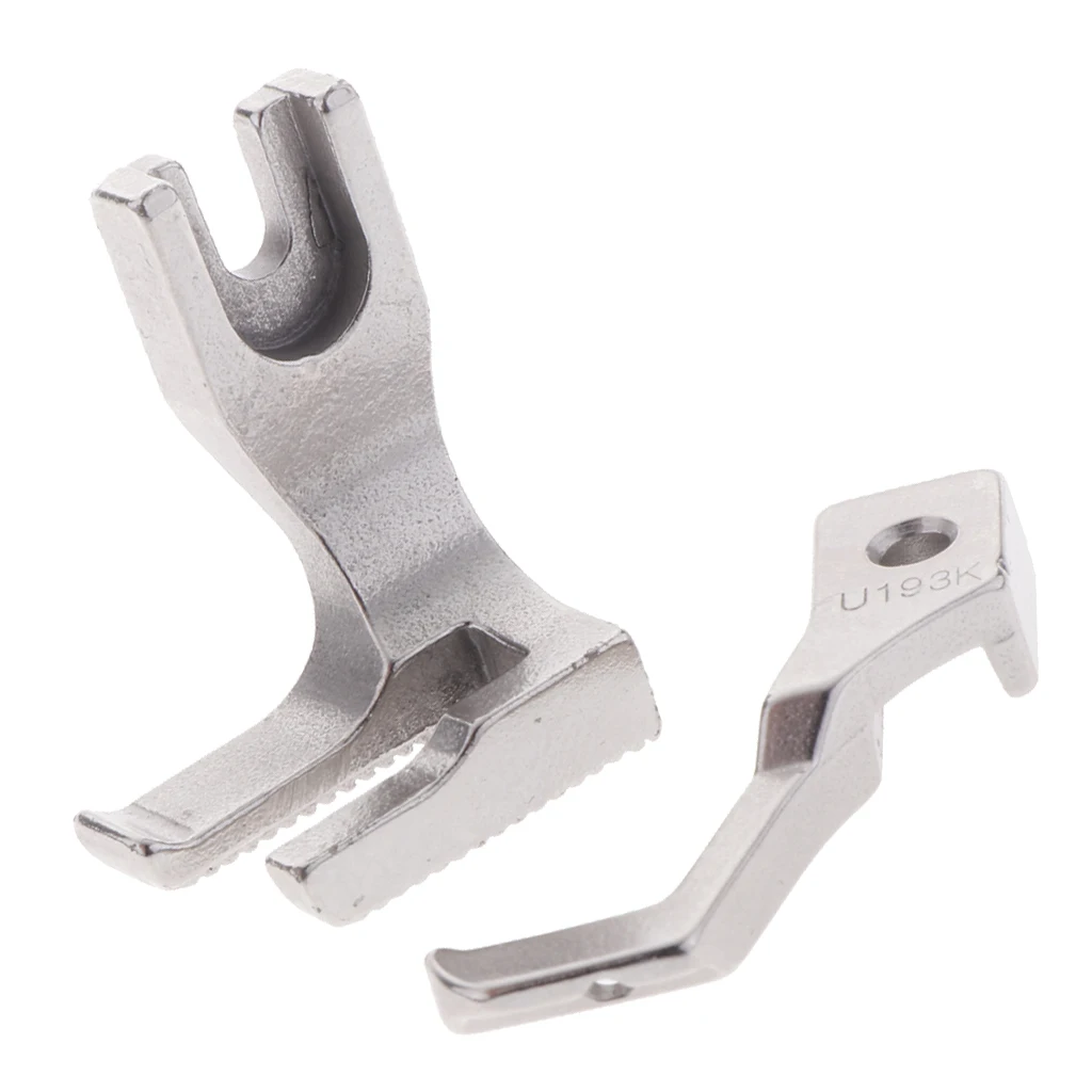 Industrial Sewing Machine Walking Piping & Welting Zipper Feet Set U192 U193