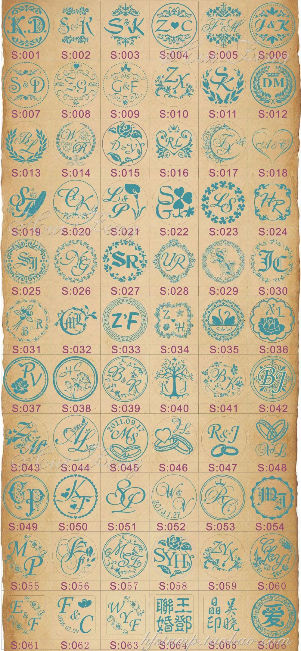 1 DIY customize double Name 2 initials personalized Letter stamp/Sealing Wax /wedding Wax Seal Stamp Custom invitations envelop