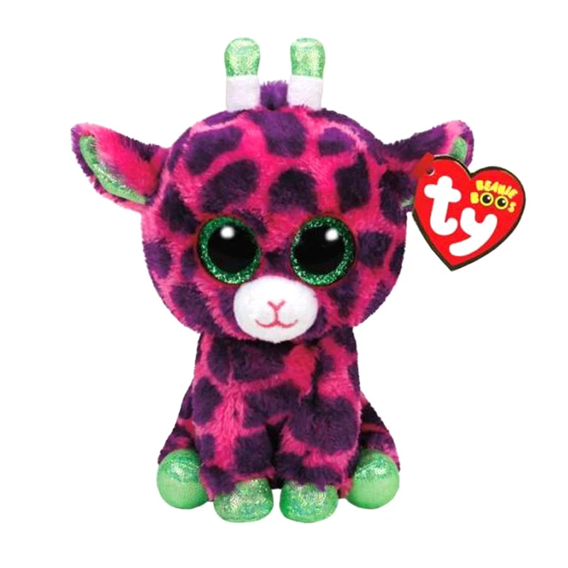 

Ty Beanie Boos Cute Animals Gilbert the Giraffe Plush Toy Doll Christmas Gift