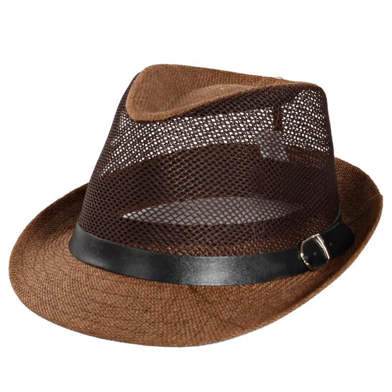 

2019 Fedora Jazz Hat Summer Hats for Women Men Beach Straw Hat Vintage Panama Cap Sombrero
