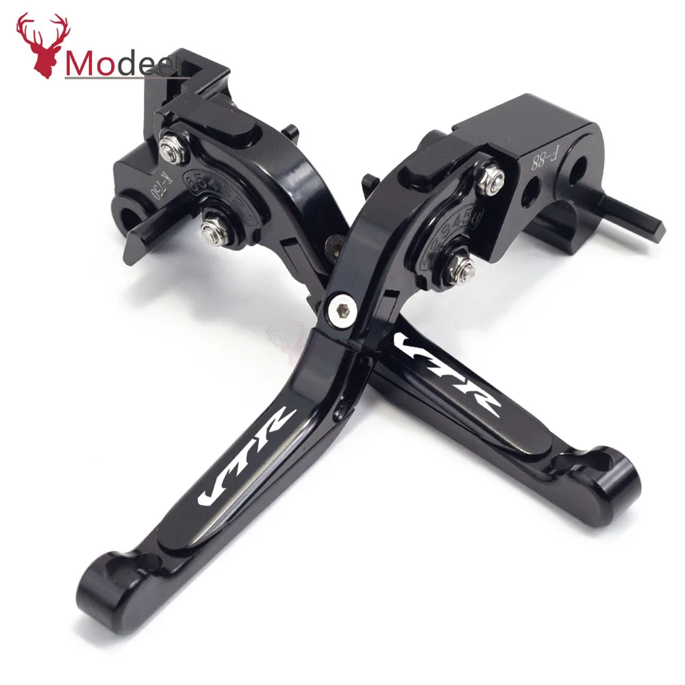

For Honda VTR1000F FIRESTORM VTR 1000 F VTR1000 F VTR 1000F 1998-2003 2004 2005 Adjuster Motorcycle Brake Clutch Lever Logo VTR