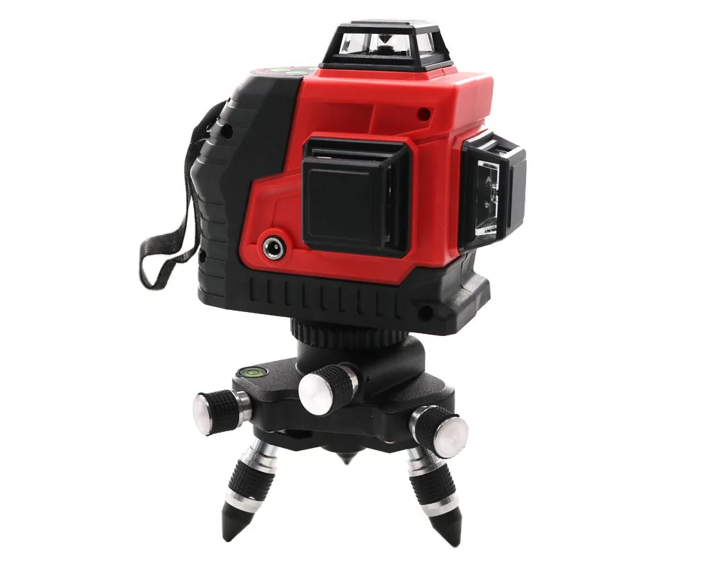 Professional 12 Line 3D laser level 360 Vertical And Horizontal Laser Level Self-leveling Cross Line 3D Laser Level with outdoor