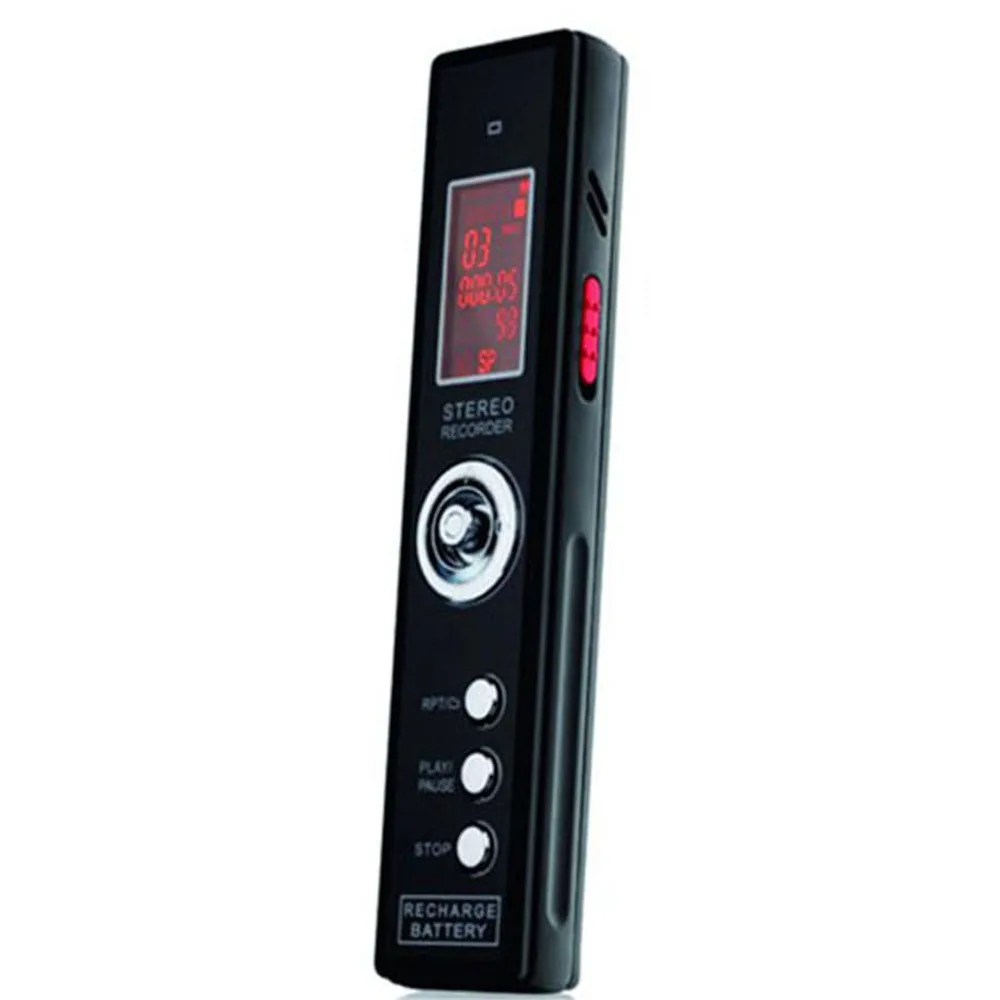 Rechargeable 8GB Voice Activated USB Digital Audio Voice Recorder