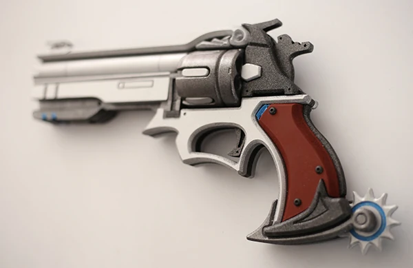 

Overwatch McCree Weapon Peacekeeper Cosplay Replica Revolver Prop