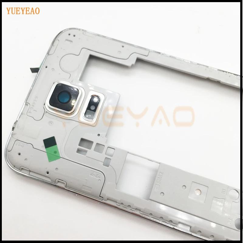 YUEYAO G900FD средний корпус для samsung Galaxy S5 Dual Sim средняя рамка задняя Ремонт Запасные