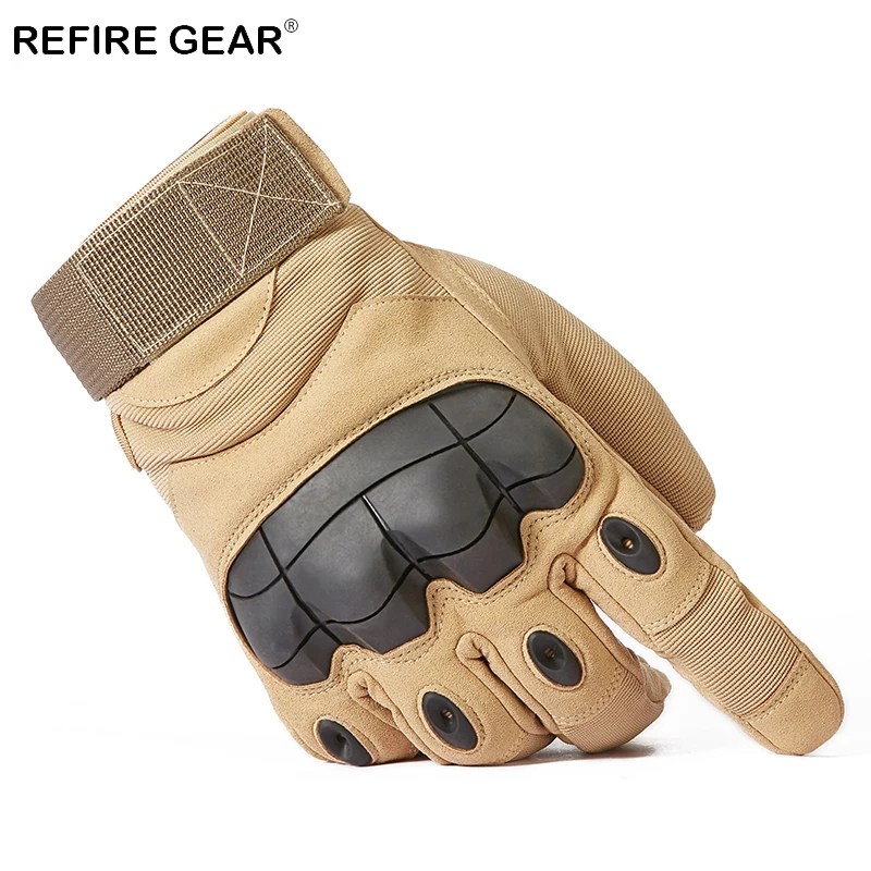 Мужские тактические перчатки ReFire Gear для кемпинга охоты походов езды на