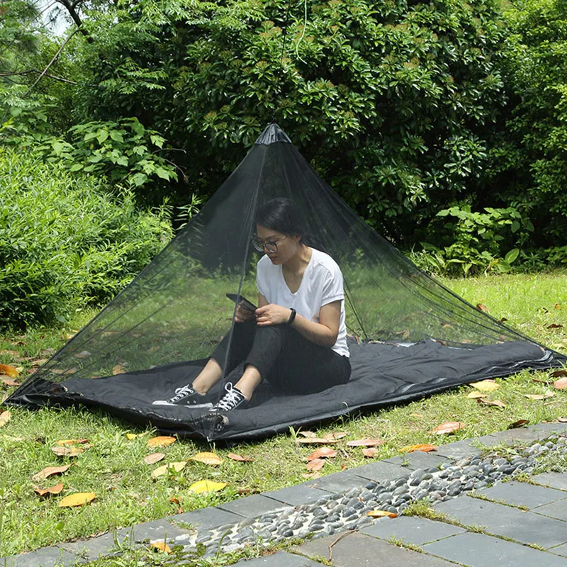 

Tent Mosquito Net Hanging Camping Tents 2 Colors Survival Kit Outdoors Travel Fly Screen Shelters Practical