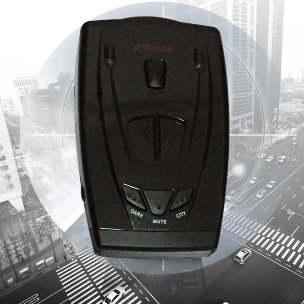 

Black Portable Car Styling Detector Multi-language Anti-radar Car Detector Alarm System Car Radar Laser Detector Hot