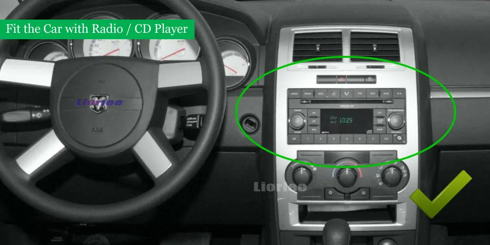 Top Car Radio DVD Player GPS Navigation For Dodge Charger 2008~2010 Android HD Displayer System Audio Video Stereo In Dash Head Unit 3