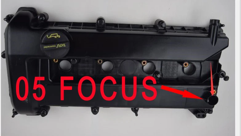 Крышка клапана головки цилиндра двигателя из алюминиевого сплава для Ford Focus MK2 Mondeo MK3