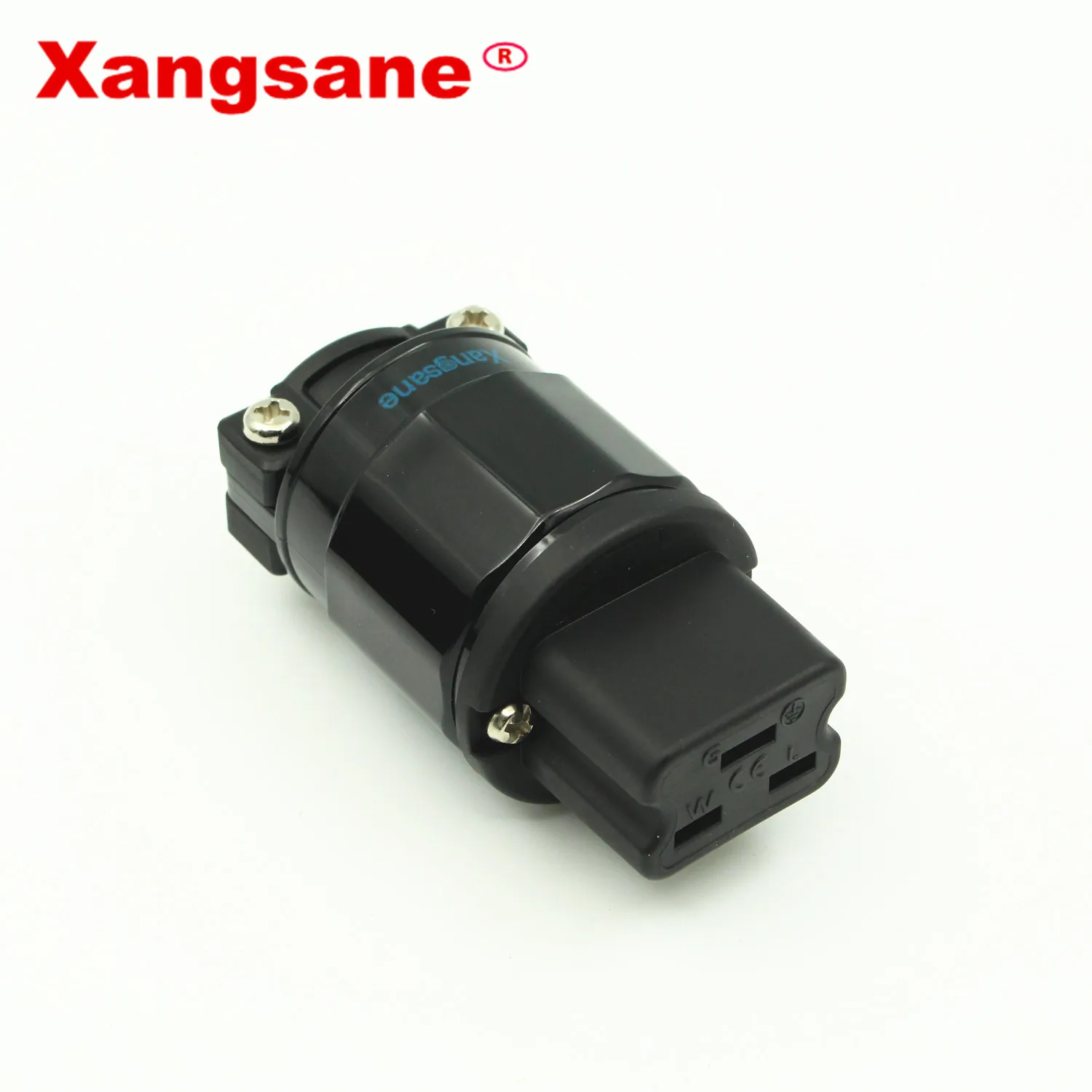 

Xangsane 1PC 20A IEC Connector Speaker Power Connector Pure Copper HIFI AC Power Plug