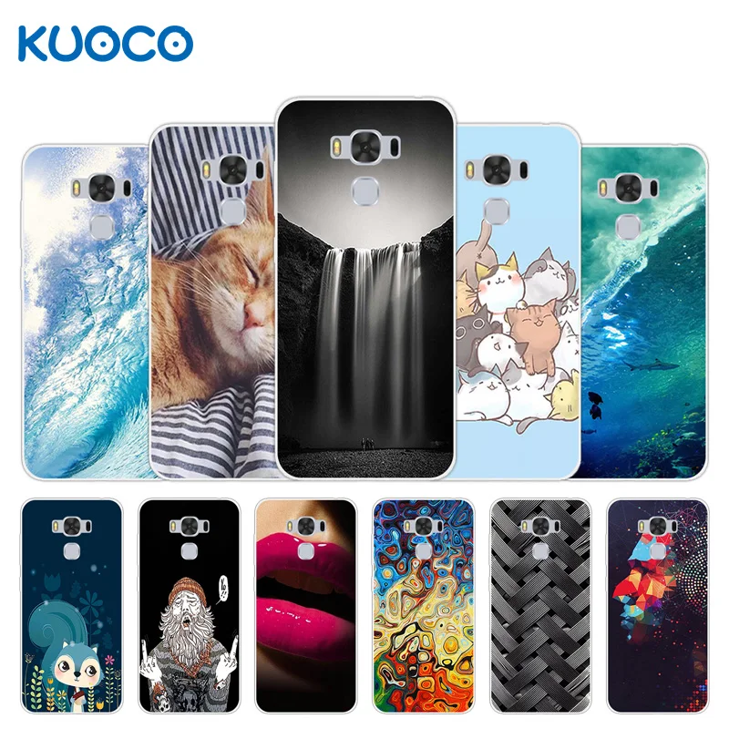 

for Asus Zenfone 3 Max ZC553KL Case Sea Waves Design Cover for Zenfone 3 Max 553KL Soft Silicone Coque for Zenfone 3 Zc553kl