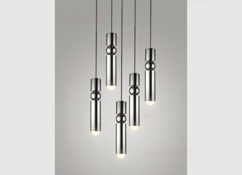Postmodern Aluminum G9 LED Pendant lights Individuality Creative Cafe Bar Restaurant Droplight,Home Simple Ceiling light Fixture8