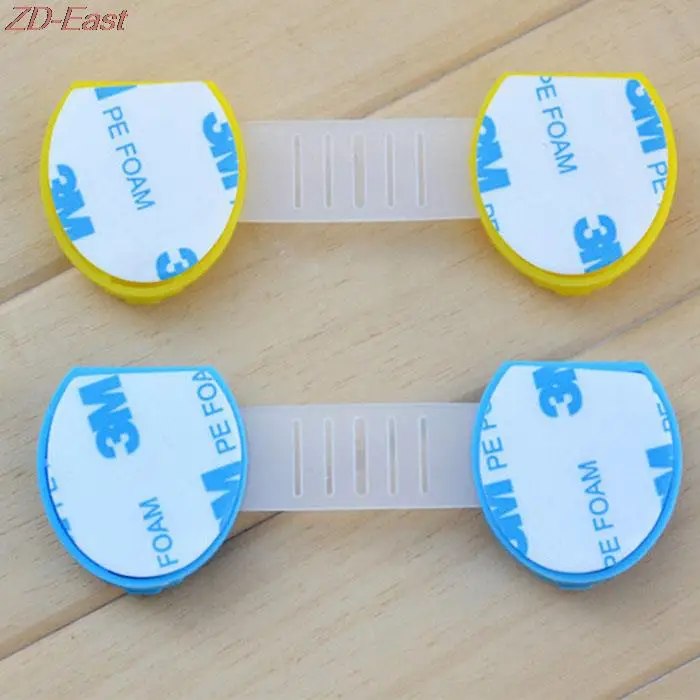 2pcs lot child kids baby care safety security cabinet locks straps