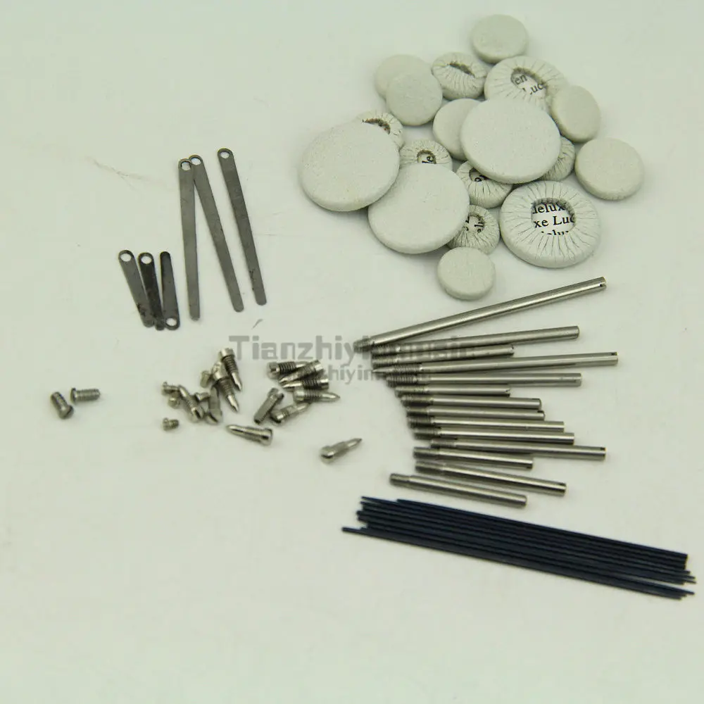 1ste кларнет кожаные колодки полный набор 17 колодки кларнет запчасти для ремонта, винты