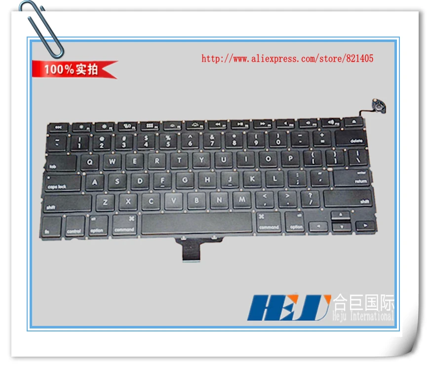 100% новое клавиатура ноутбука для книги Mac Pro 13 &quot A1278 сша замена 2009 - 2012 | Компьютеры