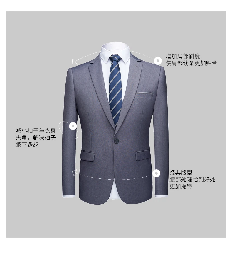 Высокое качество мужские модные тонкие костюмы 6XL мужские деловые повседневные костюмы 2 шт свадебный костюм брюки наборы