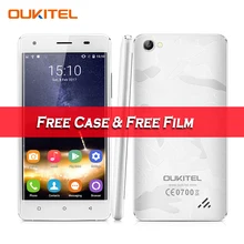Оригинал Oukitel C5 Pro 5.0 “4 Г Android 6.0 Разблокирован Смартфон MTK6737 Quad Core 1.3 ГГц 2 ГБ RAM 16 ГБ ROM 5.0MP Камера GPS ОТА