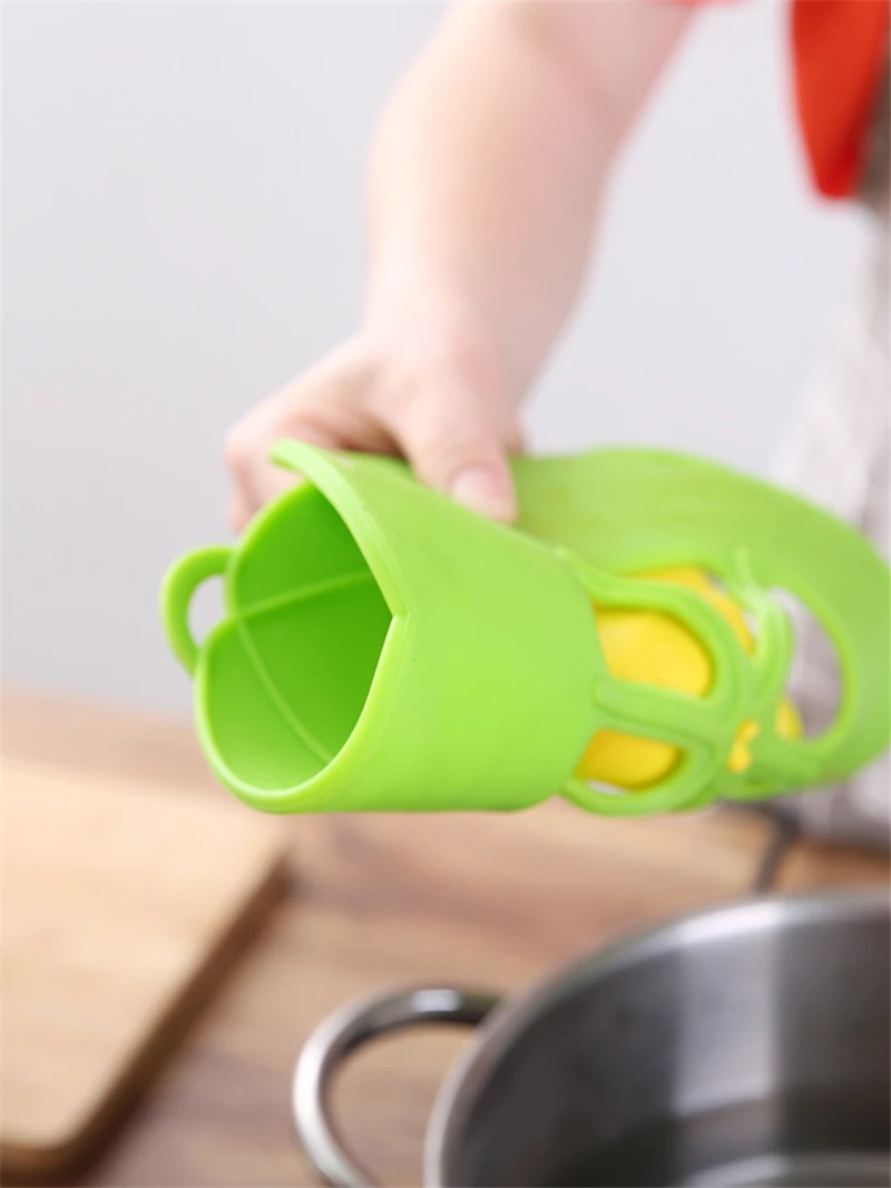 Пищевая силиконовая непроливающаяся крышка, высокотемпературная кухонная крышка, герметичная, брызгонепроницаемая, анти-кипячение, кухонная посуда, гаджет