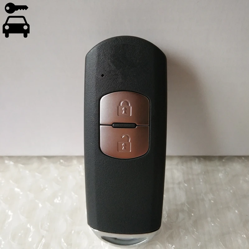 

Original Size Car Smart Remote Key 433Mhz with ID49 Chip Uncut Key Blade for Mazda CX-5 CX5 CX-3 CX-4 CX4 Alarm Remote Key Card