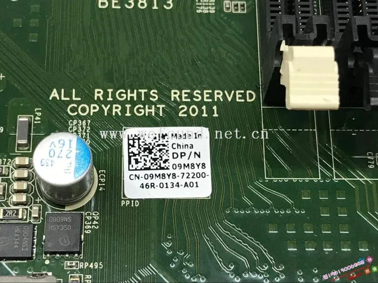 Рабочая Серверная материнская плата для T3610 9M8Y8 09M8Y8 LGA 2011 полностью протестирована