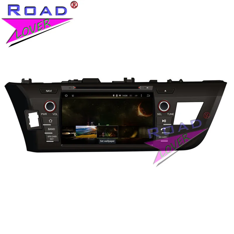 Roadlover Android 9 0 автомобильный DVD Автомобильный плеер радио для Toyota Corolla Levin 2013 Стерео