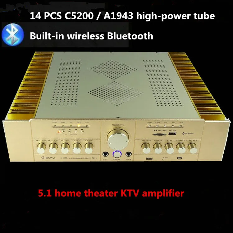 AV-3300 P809U 2CS5200 2SA1943 силовая трубка 5 1 Домашний кинотеатр КТВ караоке цифровой