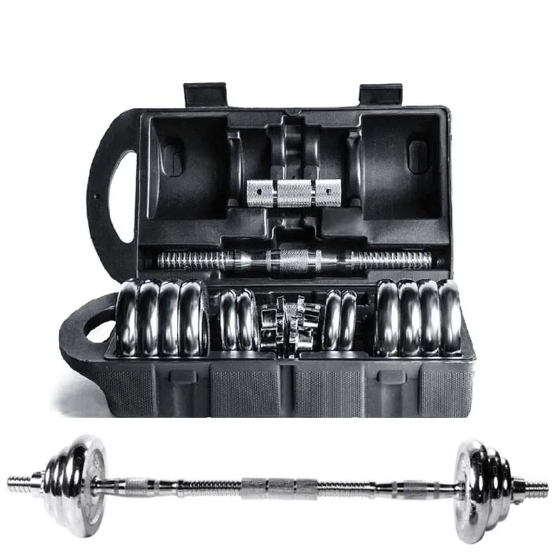 barbell dumbbell sets 2 use Plating dumbbell 2 dumbbell+security screw