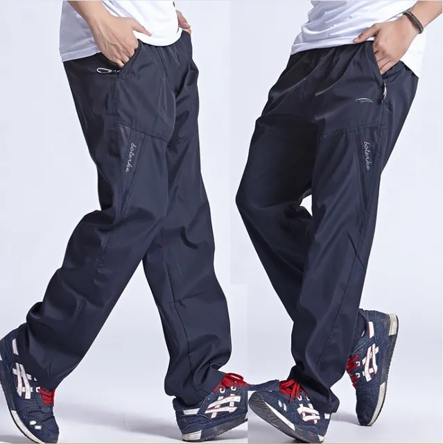 2021 Sportswear Joggers Outside Men's Casual Pants Quickly Dry Breathable Male Pants Men Trousers & Sweatpants Active Pants 6XL 1