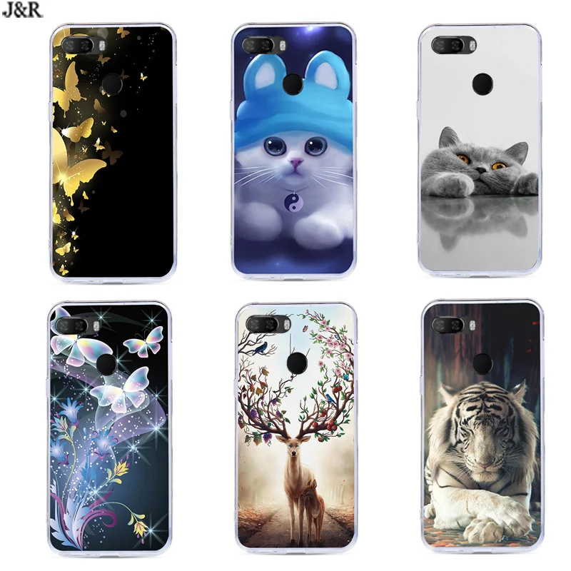 Painted Case For Lenovo K5 Play Cover Silicone Soft TPU Cases L3 Phone Bags Protective Cute Animal L38011 |