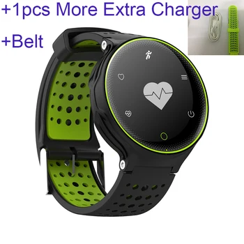 

1pcs more extra charger + belt 2017 professional outdoor smart band hot selling healthy wristband best wrist bracelet gift