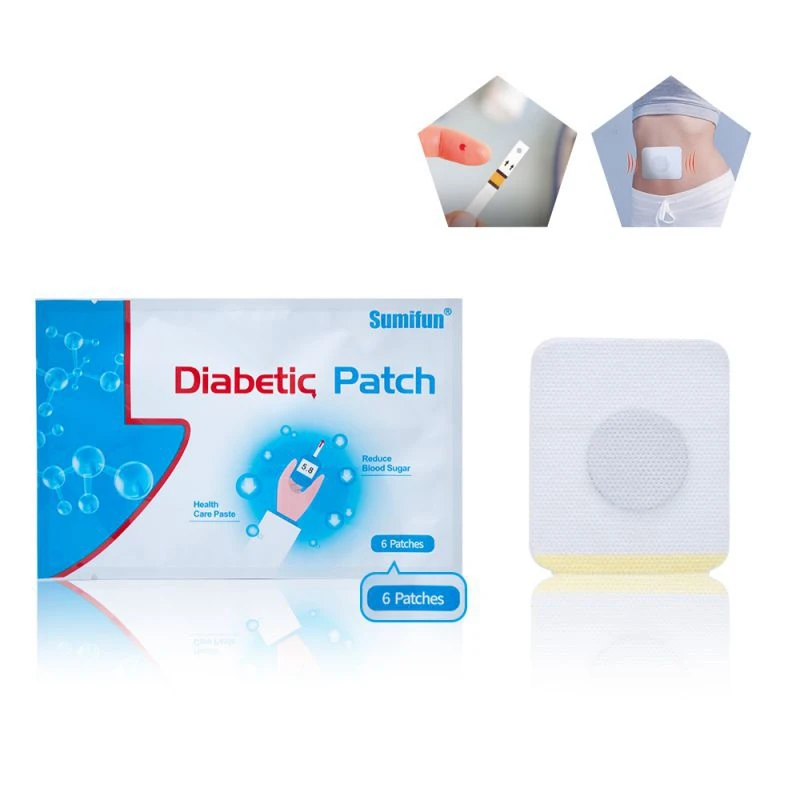 

6pcs Diabetic Patch Diabetes Herbal Diabetes Cure Lower Blood Glucose Treatment Sugar Balance Plaster