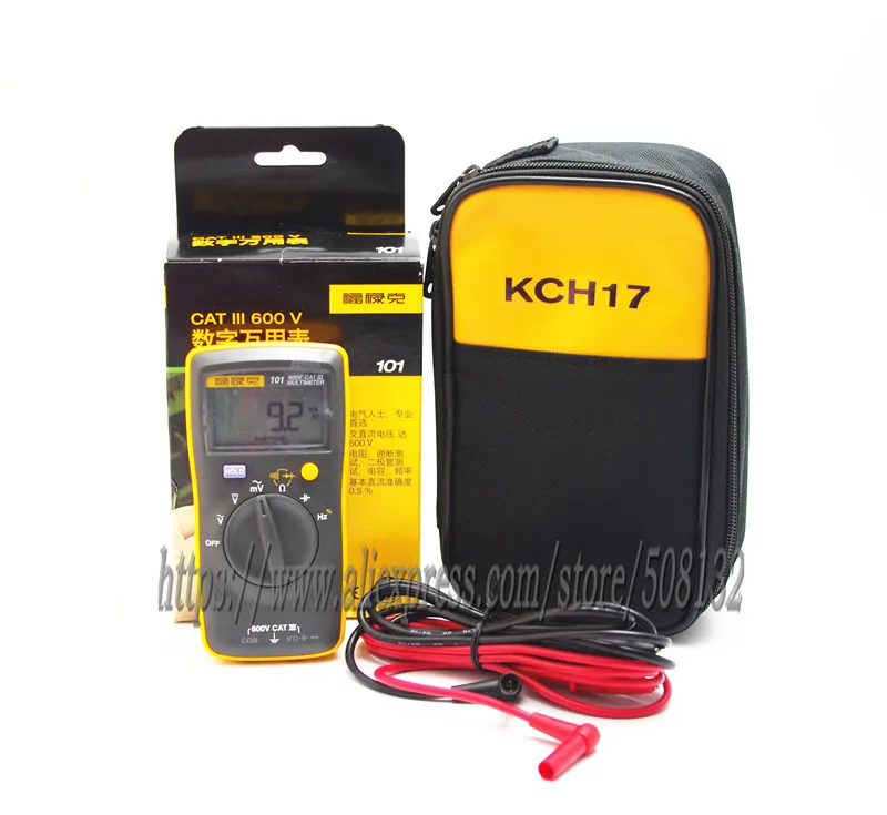 

FLUKE 101 Portable/handheld Digital Multimeter Meter DMM with Soft Case KCH17