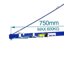 300-600кг 750-1000 мм кронштейн крепкого качества для мини электрической стальной тросовой лебедки, подъемный PA мини блок, кран оборудование