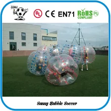 10 шт.(5 синий+ 5красный+ 2 вентилятора) 1,5 м пузырь футбол с 0,8 мм, надувной мяч пузырь костюм, шар для зорбинга, Зорб футбол