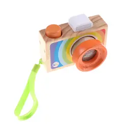 Для детей моделирование деревянный Камера обучения игрушки многоцветный калейдоскоп Magic Камера Классические игрушки 9,5*7*5,5 см