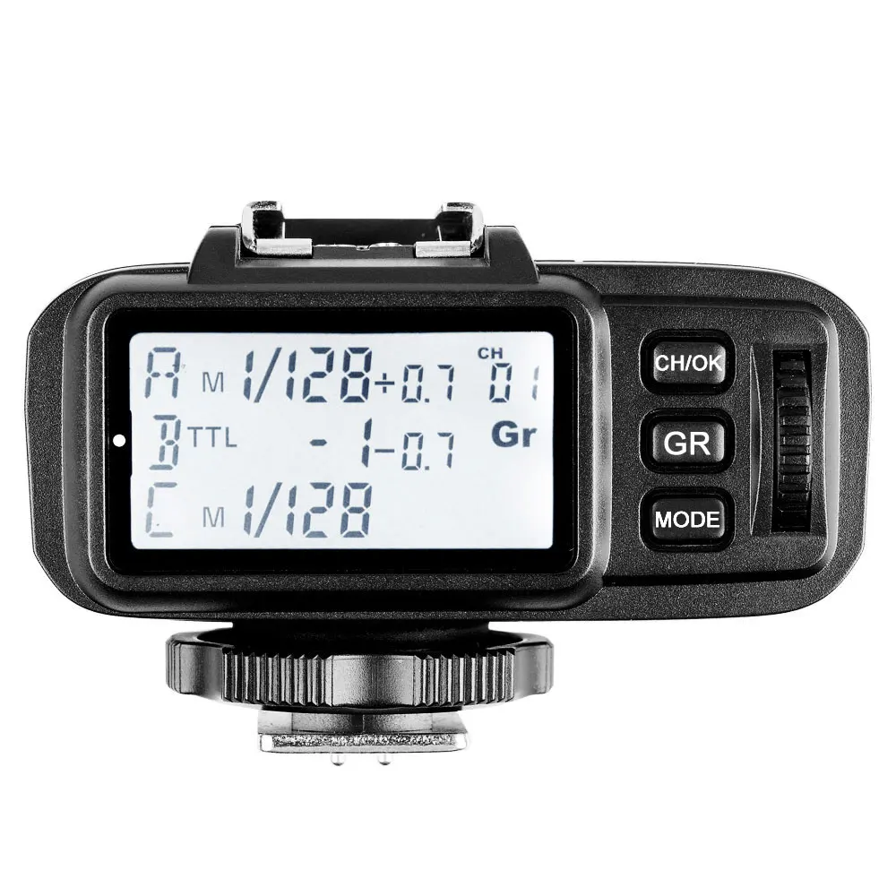 GODOX X1T-N ttl триггер стробоскопа 1/8000s HSS 32 Каналы 2,4G Беспроводной ЖК-дисплей трансмиттер триггер для вспышки для Nikon