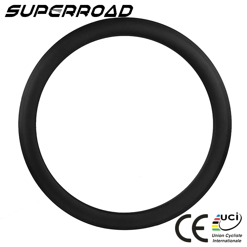 Высокое качество Superroad 28 мм в ширину 50 мм Глубокий дорожный легкий карбоновый велосипед Wight бескамерные диски