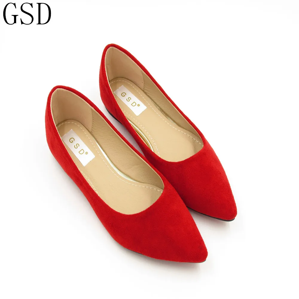 Red Gray Black Gre fashion Women's shoes comfortable flat shoes New ...