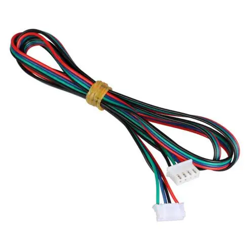 3D принтеры Двигатель Кабельный разъем 4 шт./лот 1 м/2 м DuPont линии hx2.54 4PIN к 6pin белый