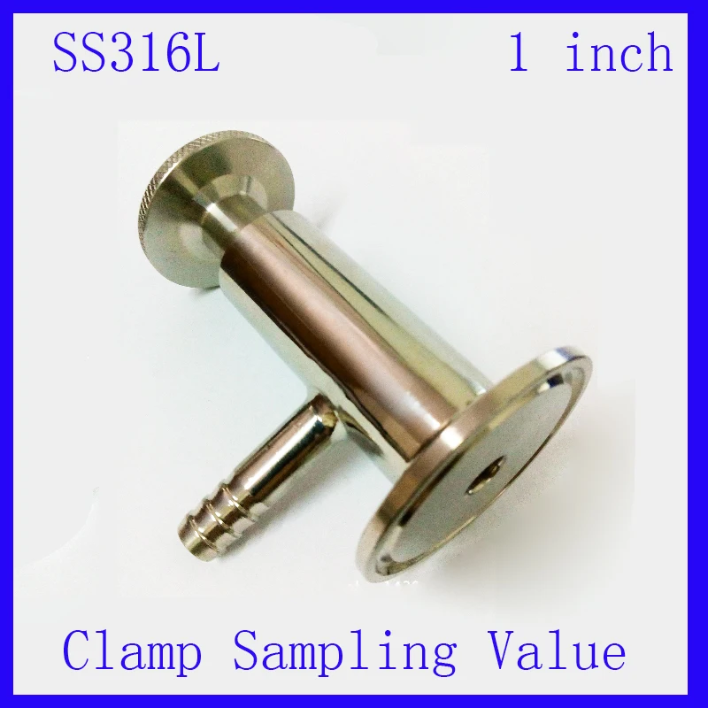 " СС Из Нержавеющей Стали 316 санитарно-пищевой медицины стерильность выборки клапан Зажим конца