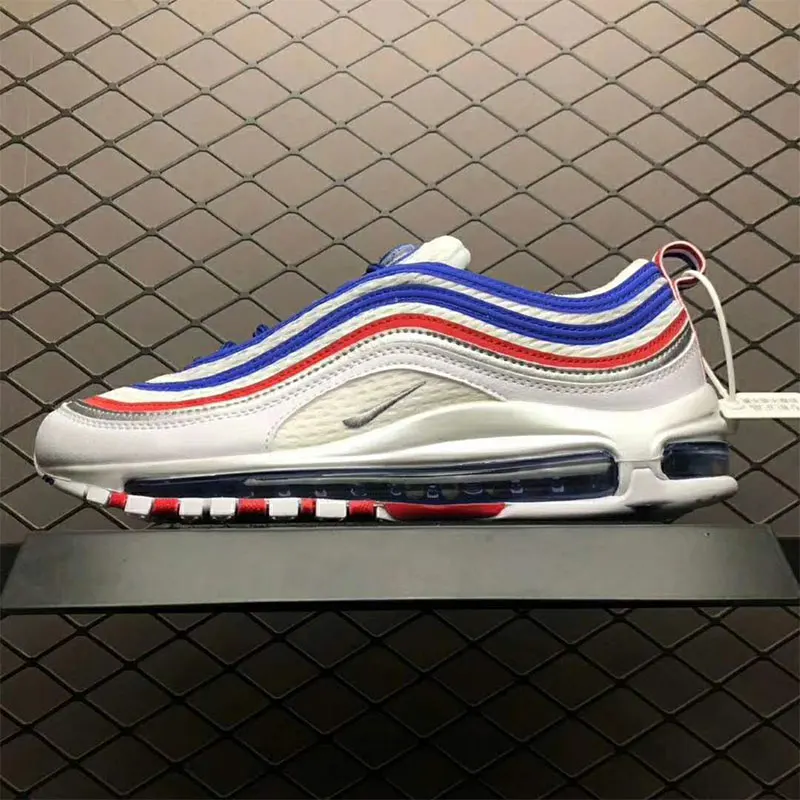 

2019 Original LOGO NEW Max 97 UL' Leather Air 97 for Men's Women Shoes Sports Sneakers Outdoor Athletic Running Shoes Size 36-45