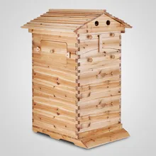 Стильный и красивый высококачественный ультра простой улей высшего качества из натурального дерева