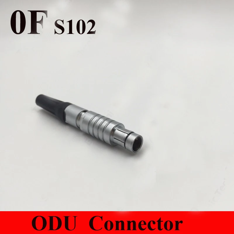 

ODU connector 0F S-102A Series 2 3 4 5 6 7 9 Pin Connector waterproof IP68 Connector Male Plug ODU 0F Series