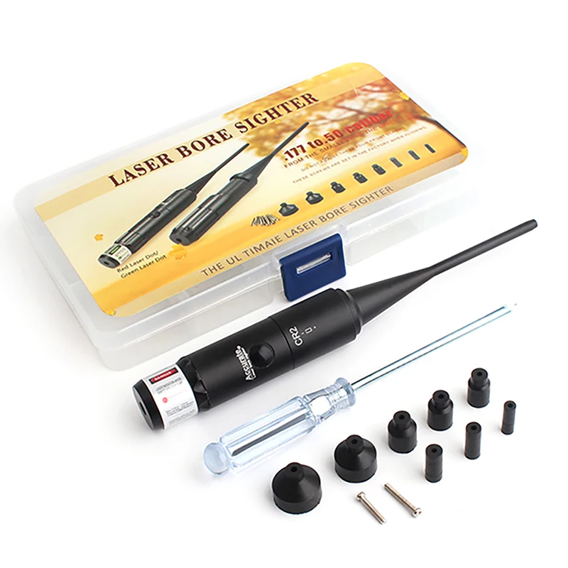 

8306 High Precision Unadjusted Red Laser Universal Calibrator Laser Drilling Vision Kit (without battery)