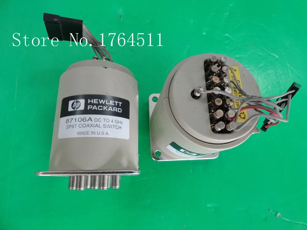 

[BELLA] Agilent 87106A DC-4GHZ single pole six throw RF - SMA