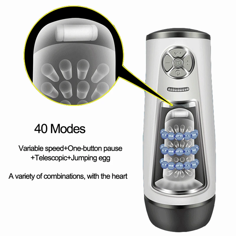Powerful Automatic High Speed Male Masturbator Strong Suck Sex Machine Penis Massage Size Adjustable Adult Sex Toys for Men