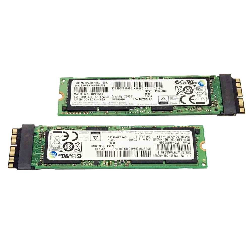  256GB 512GB SSD ForMacbook Pro Retina 2013 2014 2015 A1398 A1502 Macbook Air 2013 2014 2015 A1465 A