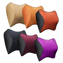 Космическая пена памяти Автомобильная подушка для поддержки поясницы авто подушка Автомобильная ткань Подушка XR657